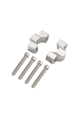 Xurunkeji Bmw F900gs Adventure F900 Gs Adv 2023-,b İçin Motosiklet Aksesuarları Gidon Yükseltici Sürükleme Gidonu Kelepçesi Uzatma Adaptörü Gümüş