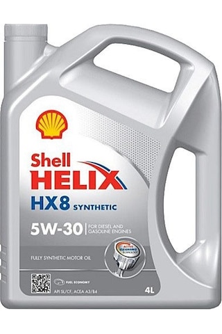 Shell Helix Hx8 5W-30 Motor Yağı 4 L Shell Helix Hx8 5W-30 Motor Yağı 4 L