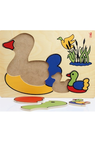 Ördek Ahşap Puzzle