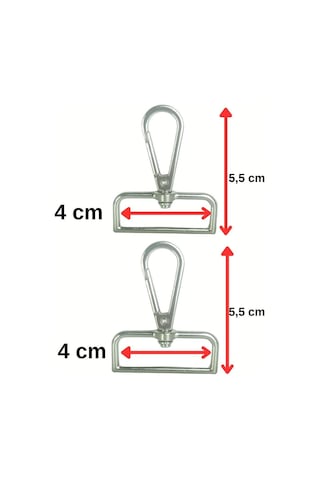 Çanta Kancası Büyük Metal 4 Cm 2 Adet 8683255013272 Metal