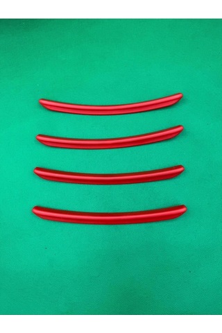 Bmw E90 E91 E92 E93 Uyumlu Kırmızı Çamurluk Dodiği Çıtası 4 Prc Flap Set 2005-2013
