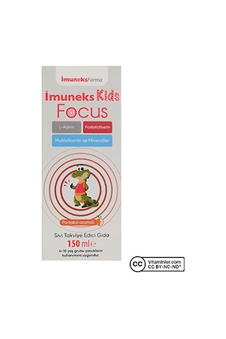Imuneks Kids Multivitamin Şurup 150 Ml