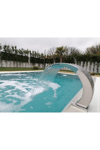 DEV PASLANMAZ 800x1500 mm Kobra Havuz Şelale AISI 316