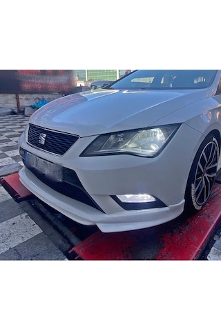 Seat Leon Mk3 Style Ön Tampon Eki - Boyasız Fiberglass 2013 - 2017