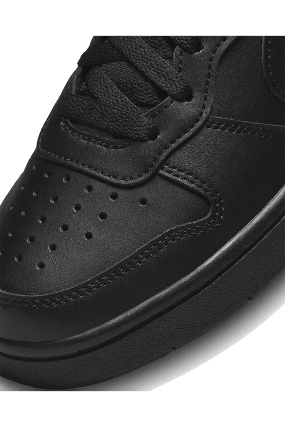 Nike Court Borough Low 2 Kadın Spor Ayakkabısı Bq5448-001 Siyah