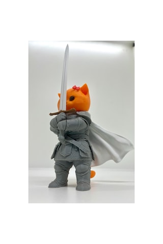 Şövalye Kedi 3d Figür