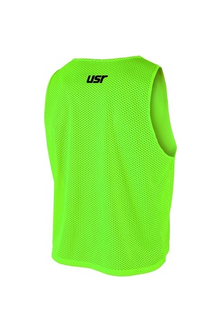 Usr Antrenman Yeleği Fileli Yeşil Büyük Boy - Bib 10 Lu Paket Beyaz - Gri