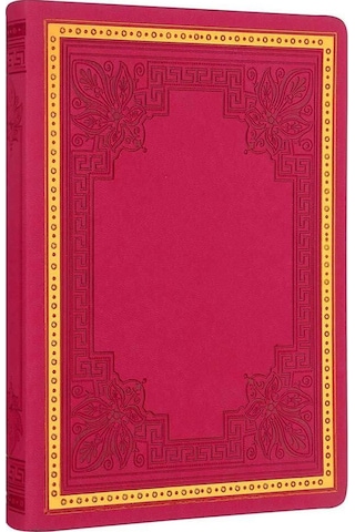 Victoria's Journals Vintage Old Book Defter Fuşya Diğer
