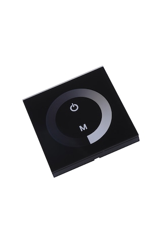 Shineyee Tek Renk Led Işık Şeridi İçin Dokunmatik Panel Parlaklık Regülatörü Beyaz - Dc 12v-24v, 4a, 192w