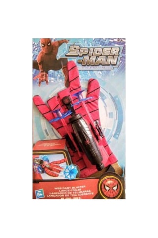 Spiderman Ağ Ve Ok Atan Eldiven - Örümcek Adam Figürlü Ağ Atan Eldiven - Oyuncak Eldiven