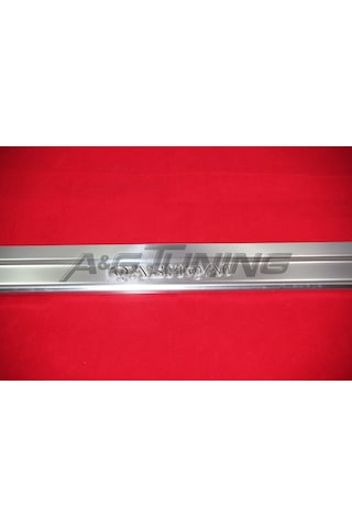 Nissan Qashqai Krom Kapı Eşiği Takımı 2007-2010 Paslanmaz Çelik N11.4608