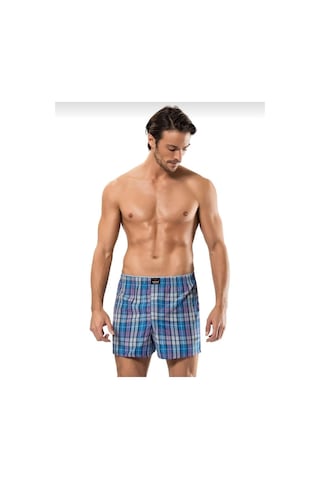 Erdem 1440 Erkek Desenli Poplin Boxer 9 Adet Çok renkli Çok Renkli