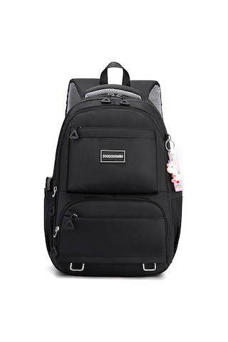 Yifomall Siyah Nylon Su Geçirmez Genç Kız Çanta, 15.6" Laptop Taşıma, Yüksek Kapasiteli Okul/seyahat Sırt Çantası, Dayanıklı Ve Hafif Çok Renkli