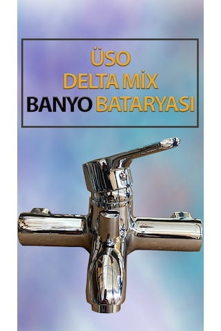 Üso Delta Mix Banyo Bataryası Krom