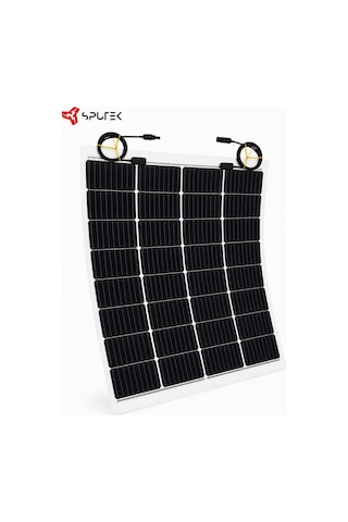 Sputek 100 W Esnek Güneş Paneli Monokristal PERC