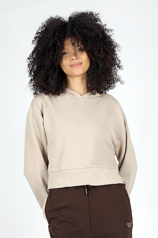 Lee Cooper Heaven Kadın Kapüşonlu Sweatshirt Bej-20064-bej Bej