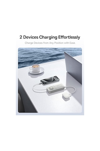 Baseus Free2pull 30w 10.000mah Gri Taşınabilir Şarj Cihazı Rrc9bsu0037 Renkli