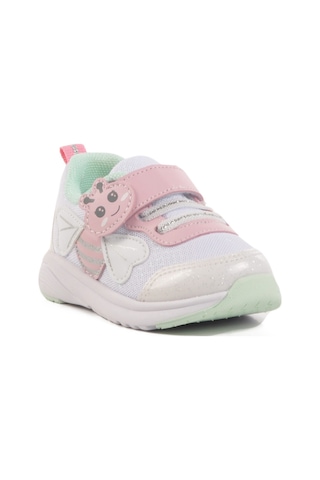 Beyaz Cırtlı Fileli Hafifi Kız Çocuk Spor Ayakkabı 1932 İ Beyaz