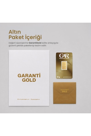 Garanti Gold 10 Gr Külçe Altın