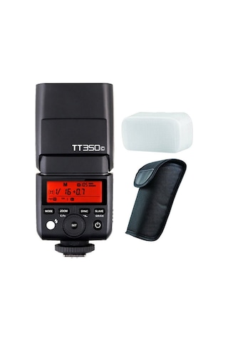 Godox TT350C Canon Uyumlu TTL Tepe Flaşı
