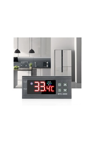 Singree "stc-3000 Akvaryum Ve Deniz Ürünleri İçin Hassas Dijital Sıcaklık Kontrol Cihazı"