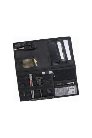 Pazly Universal Araç Güneş Visor Organizatörü - Ehliyet Ve Belgeler İçin Çoklu Sahipli Kullanıcı İçin Hızlı Montaj Black Black