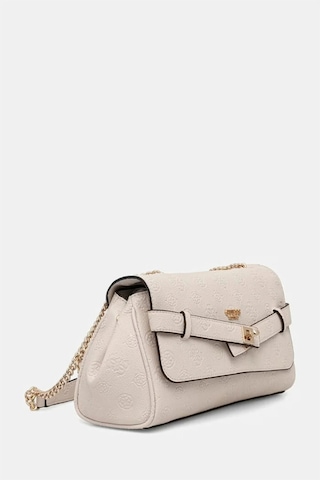 Guess Ella Logo Askılı Çanta-pd974621 Ekru