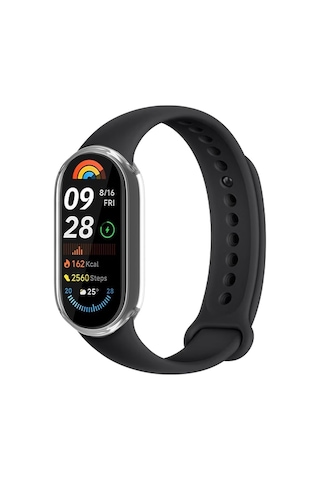 Xiaomi Mi Band 10 İle Uyumlu 360 Kasa Koruyucu Kılıf Yumuşak Tpu Malzeme Dokunmatiği Ve Netliği Etkilemeyen Darbelere Karşı Xiaomi Mi Band 10 Ekran Koruyuculu Kılıf Şeffaf