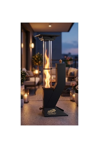 Pars Mini Pelet Sobası - Balkon Tipi Camlı Açık Alan İçin