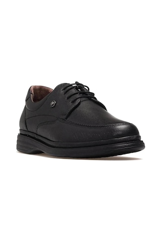 Pierre Cardin 146208-b Erkek Bağcıklı Ortopedik Taban Ayakkabı Siyah