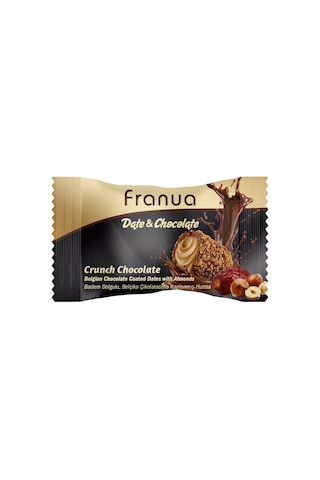 Franua Crunch Fındık Kremalı Belçika Çikolatalı Hurma 125 G