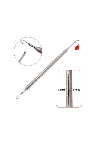 Otoklavlanabilir Diş Ortodonti Dinamometre Stres Gerginlik Ölçer Elastik Bantlar Parantez Oral Kuvvet Ölçer Ölçüm Aracı