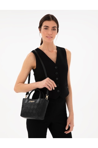 Pierre Cardin Kadın Siyah Çanta 50305479-vr046 Siyah