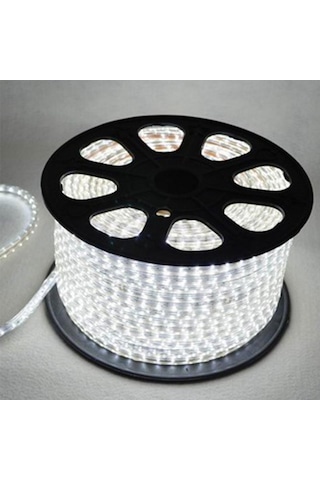 Ayt Powermaster 9x16 Hortum Led 100 Metre Beyaz 220 Volt 1 Metrede Kesilebilir Dış Cephe Şerit Led Aydınlatma