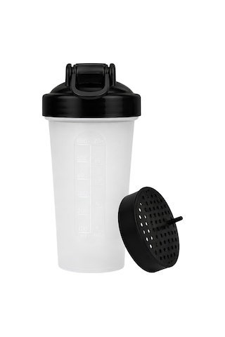 King Of The Gym Shaker 650 Ml Ölçekli Ve Sızdırmaz Kapaklı Protein Shaker 2'li Set Şeffaf+sarı Şeffaf-sarı