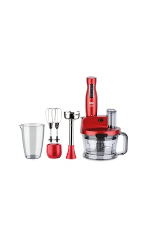 Fakir MR Chef Quadro Rouge Blender Seti