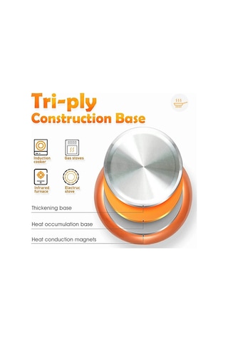 Lmetjma Kızartma Tavası Yapışmaz 20 24 28 Cm Kızartma Tavası Çok Renkli