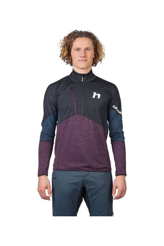 Hannah Niro Hz Erkek Sweatshirt 10047405hhx.01 A-ppmel Anthracite Prune Purple Mel Antrasit