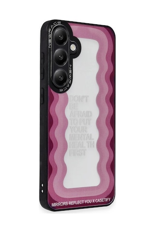 Samsung Galaxy S24 Kılıf Mirror Desenli Kapak - Mirror - 11 Diğer
