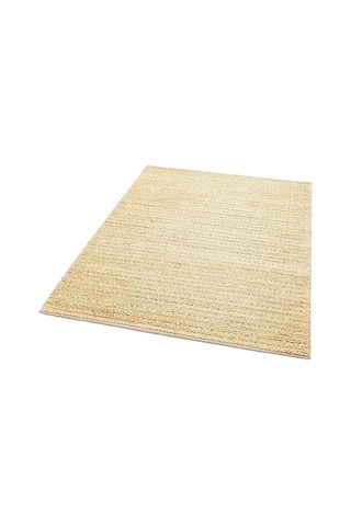 Eko Halı Netra Trıple Cream Xw Farklı Örgü Dokusuna Sahip El Dokuma Naturel Jüt Hasır Halı - 170X240