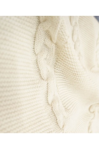 Trenza Krem Tv Battaniyesi 130x170 15027