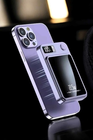 Pratik Ve Taşınabilir 10.000 Mah Wireless Powerbank Hızlı Şarj Çok Renkli