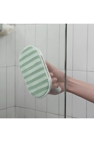 Ikea Pepprıg Mikrofiber Temizlik Pedi 17 X 10 Cm Yeşil Açık Yeşil Tekli
