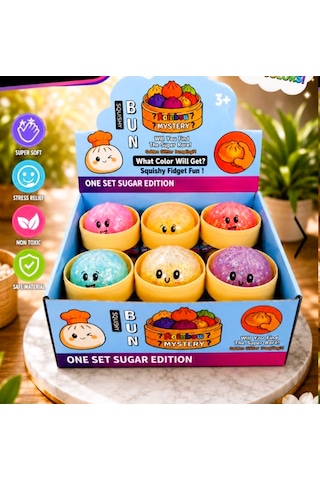 1 Adet Büyük Boy Simlistres Oyuncağı Squishy Yumuşacık Kawaii Sıkılabilir Oyuncak Çok  Renkli