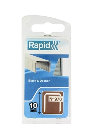 Zımba Teli Tip 970, 10 Mm Zımba, 896 Adet, Black & Decker El Ve Elektrikli Zımba Makineleri İçin Düz Tel Kıskaçlar