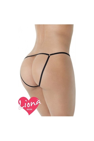 Liona Taşlı Büyük Beden G-String