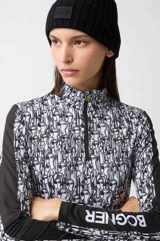Bogner Sport First Layer Beline Termal Kadın Kayak Içlik İçlik Siyah-beyaz