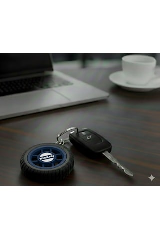 Nissan Uyumlu Özel Tasarım Anahtarlık - Premium Hafif Ve Dayanıklı Mavi Nissan Uyumlu Özel Tasarım Anahtarlık - Premium Hafif Ve Dayanıklı Mavi