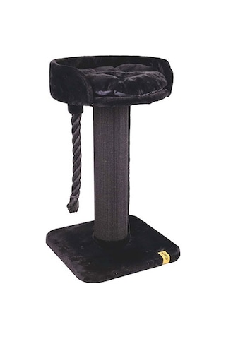 M-pets Panther Premium Liana Tırmalama Tahtalı Kedi Ağacı Siyah 55x55x96 Cm 244-54015.01
