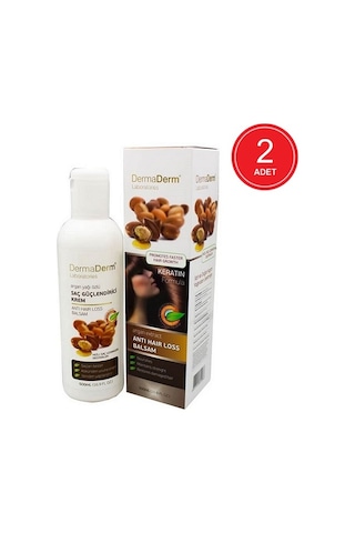 Dermaderm Argan Yağı Özlü Saç Bakım Kremi 2 x 500 ML